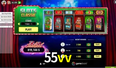 Descubra a Magia dos Jogos de Arcade no 55vv